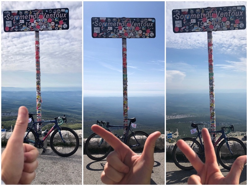 3 mal an einem Tag auf den Mont Ventoux