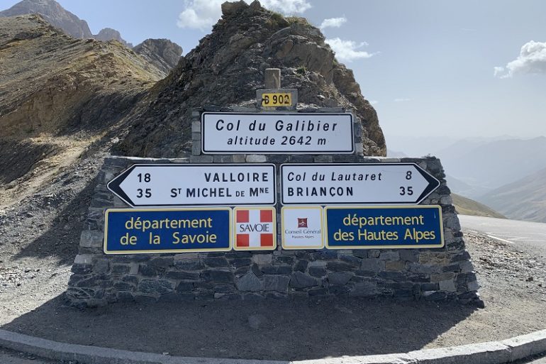Passhöhe Col du Galibier