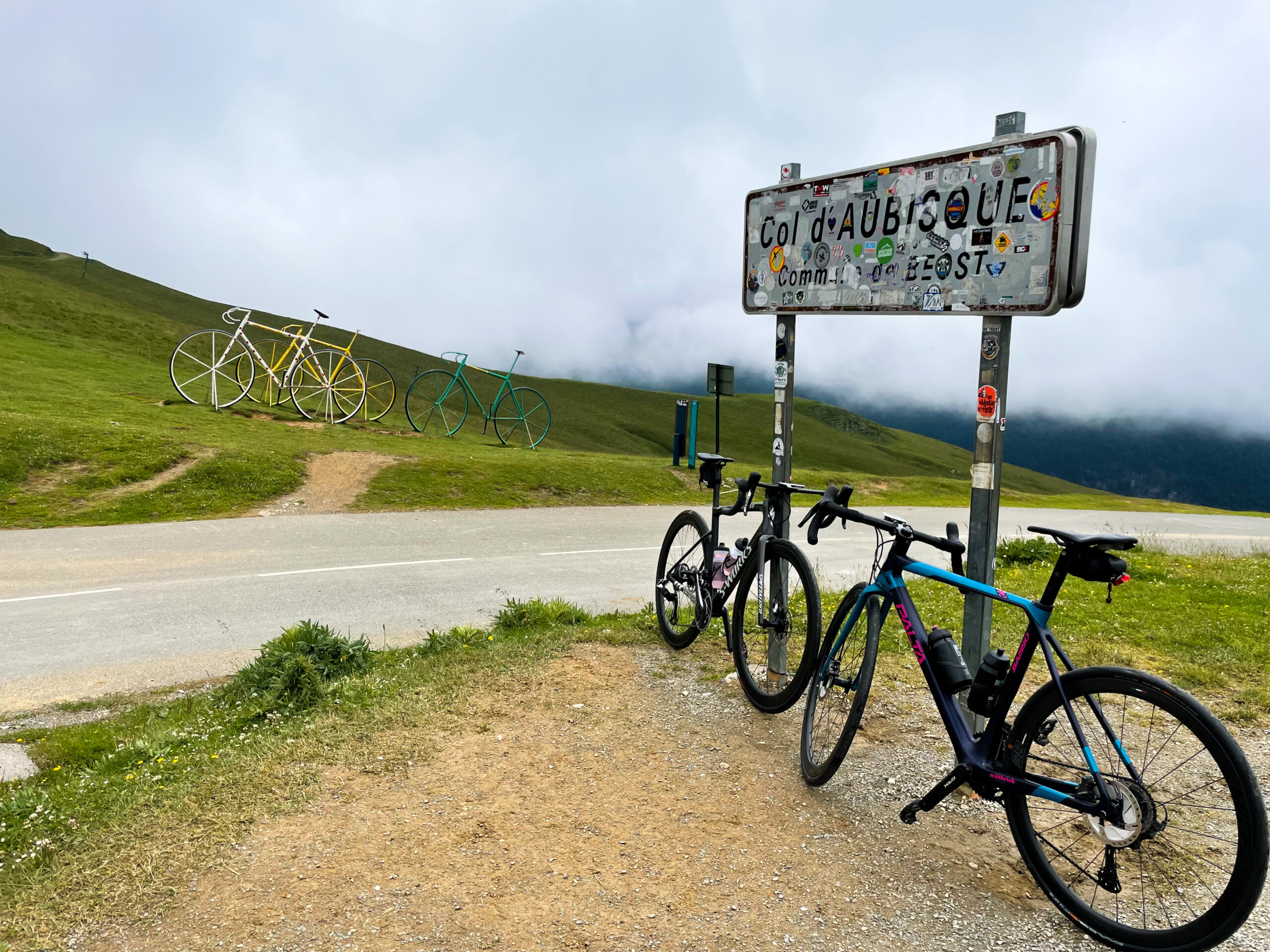 Rennrad am Col d´Aubisque